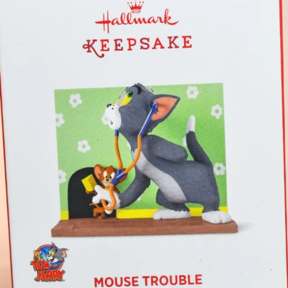 HALLMARK Tom and Jerry 2016 Mouse Trouble Collectible Christmas Ornament